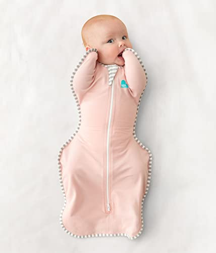 Image of Love to Dream Swaddle UP Self-Soothing Sleep Sack, Dramatically Better Sleep, Snug Fit Calms Startle Reflex, 1.0 TOG, Small 8-13 lbs, Dusty Pink