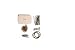 Bloch Unisex-Adult's Standard Hair Kit, Brown, one
