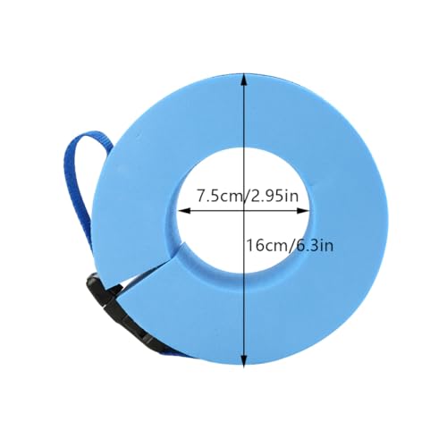 Banda de Tobillo para Natación con Hebilla Ajustable Azul miniatura 4