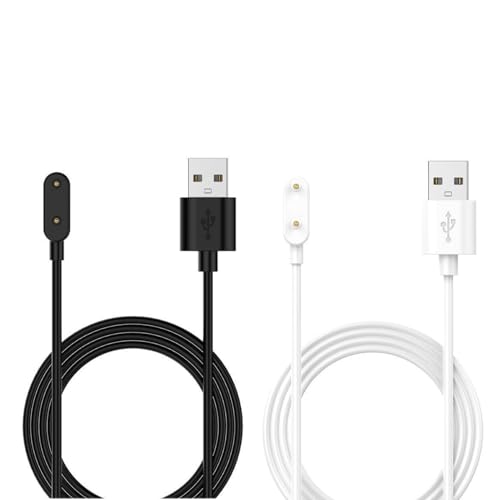 JZK 2x Cable de carga magnético para reloj inteligente Huawei Watch FIT 2 3 NUEVO MINI ELEGANTE, para Huawei Band 6 Pro 7NFC 8 9, 4X 4Pro, para Honor Band ES 9, cable de carga USB de repuesto de 1 m