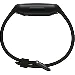 Fitbit Inspire 3 Health &-Fitness-Tracker with Stress Management, Workout Intensity, Sleep Tracking, 24/7 Heart Rate and more, Midnight Zen/Black One Size (S & L Bands Included) - Image 4