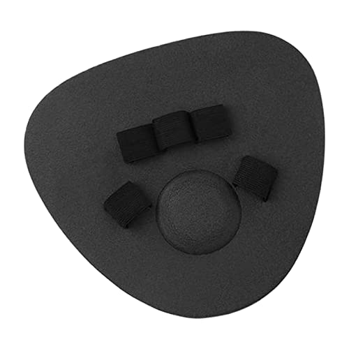 PEWETE 1PCトレーナー野球バットACC機器耐久性のある黒のトレーニンググローブティーンエイジャー内野初心者練習ソフトボールのための実用的なEVAのサムネイル