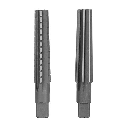 Hilitand 2pcs MT3 HSS Taper Fino/Bruto Chucking Escariador Cortador Conjunto de Herramientas Recta