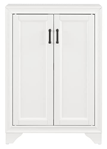 Crosley Furniture Tara Accent Cabinet, Distressed White #TOP3