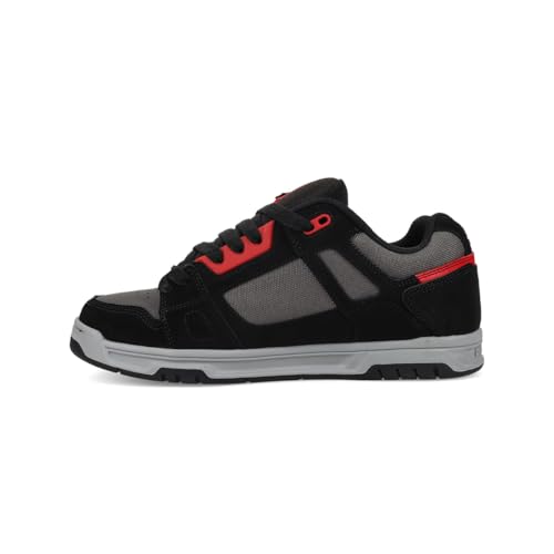 DC Shoes DCSH STAG Black/Grey - Black/Grey/RED
