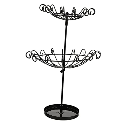 VILLFUL Estante Giratorio Para Joyas, Soporte Para Joyas De Mano, Estante Para Colgar Joyas, Estante Para Guardar Paraguas, Soporte Para Joyas De Boda, Colgador Para Guardar Llaves,