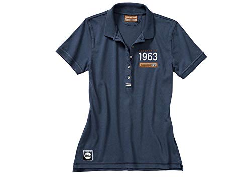 - Porsche 1963 Classic Collection - Polo para mujer (talla XS 34), color azul