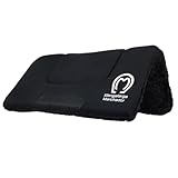 Manta ou Baixeiro Para Arreios Selas Mangalarga Forro Para Cavalo Reforçado (Preto)