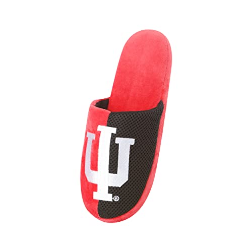 Image of FOCO Oklahoma Sooners NCAA Mens Team Logo Staycation Slippers
