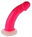 Vixen Creations Mustang VixSkin Dildo, Fluor-a-Pink