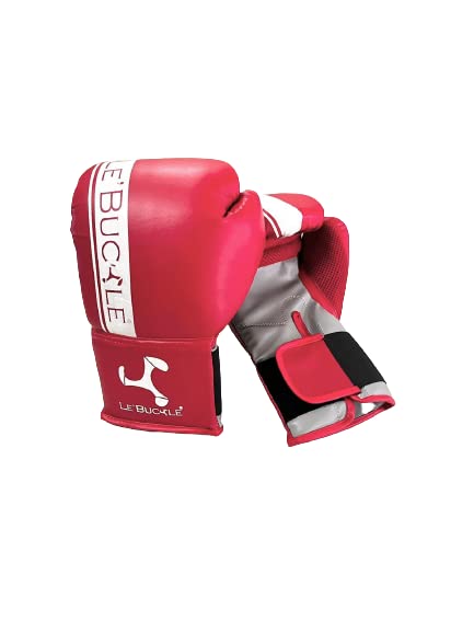 Le Buckle Boxing Gloves (Red) for Training, Sparring, Punching, MMA, Muay Thai and Workout Exercises (10 oz) (B0BHL9K9GG) Amazon Price History, Amazon Price Tracker