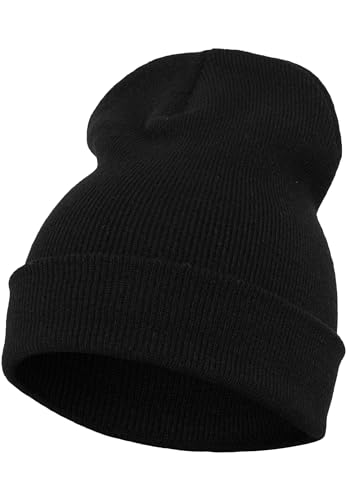 Flexfit Mütze Heavyweight Long Beanie, black, one size