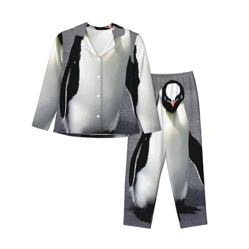 Pyjama pingouin femme doux ensemble de nuit pour moments de tendresse