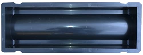 FHONYX 2 Stück Gießform Pflasterform Schablone für Beton 50x16x6cm, Trog, Ablauf, Entwässerungsrinne, Gartendekoration, Bodenbelag Platten, schalungsformen, DIY, Gehweg, Pflastersteine, Gießen