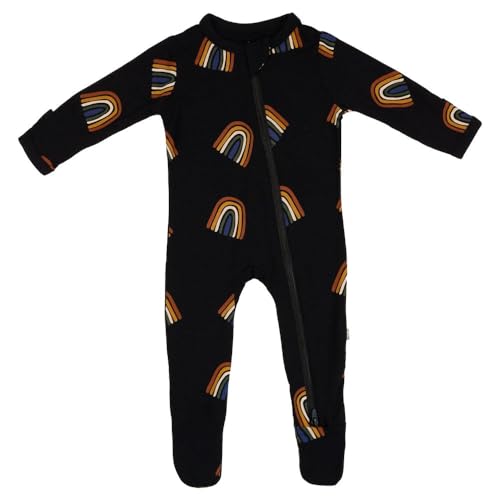 Image of KYTE BABY Unisex Zipper Closure Footies, Rayon Made From Bamboo, 0-24 Months
