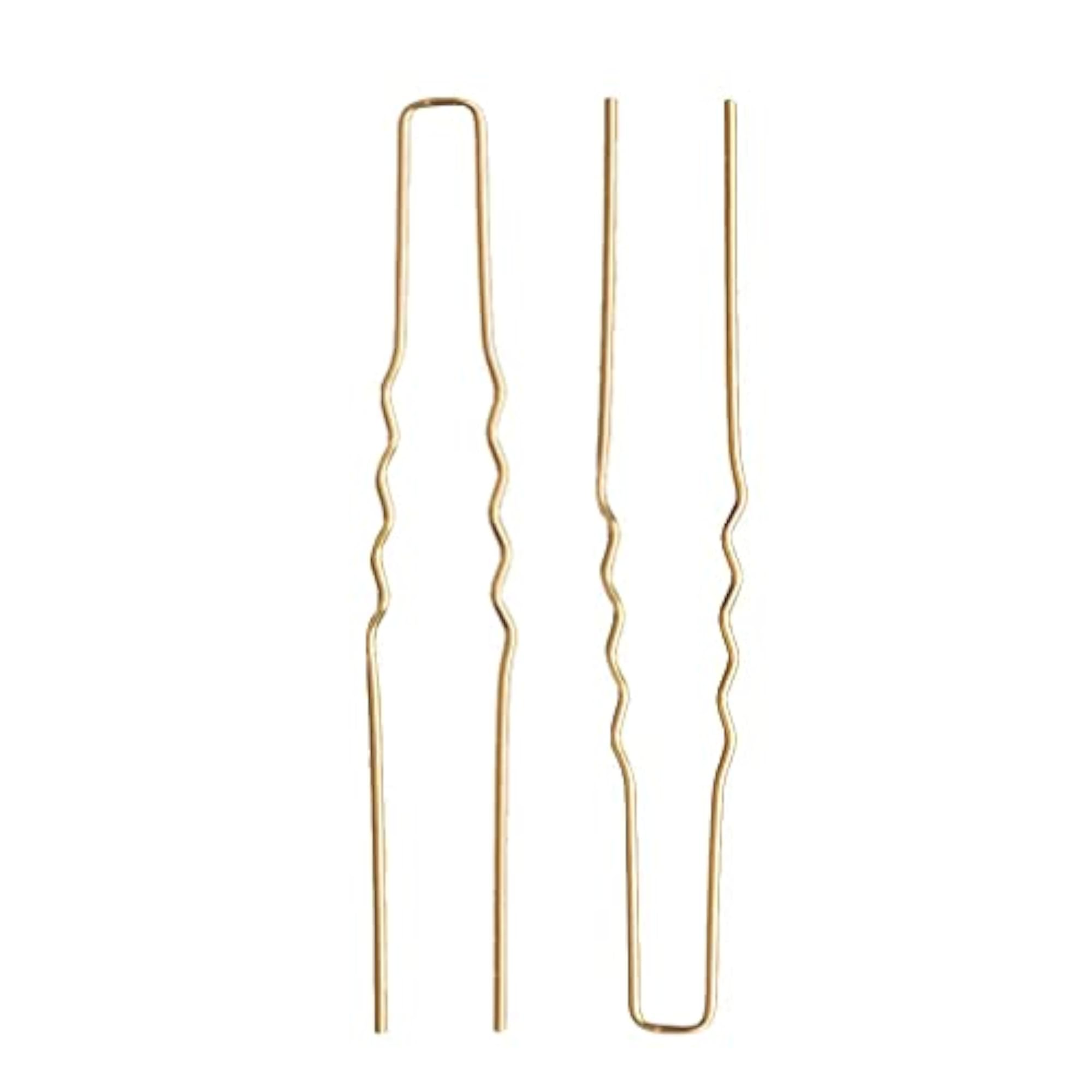 3X50 Pieces Gold Bobby Pins U Shape Hairpin, DIY Styling Tools
