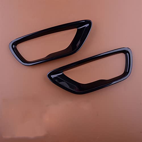 Couvercles de phares antibrouillard robustes noirs pour Jeep Grand Cherokee 2019