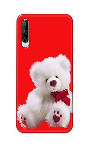 Image of PRINTFIDAA Teddy Bear Cute Lovers Romantic Day Printed Designer Hard Back Case Cover for Huawei Y9S (2019) -(WY) MVN1001