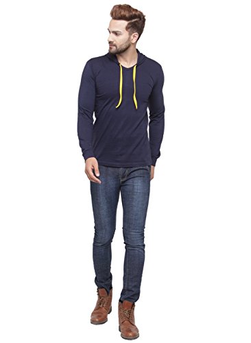 Image of Ben Martin Full Sleeve Men's Cotton Hooded Regular Fit T-Shirt