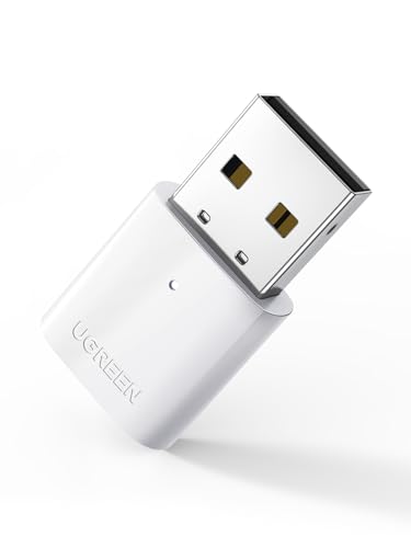 Ya en mundofriki.es: UGREEN USB Bluetooth 5.0 Adaptador para PC Portátil Windows 11 10 8.1 7 Dongle Compatible con Mando de PS5 PS4 Xbox Series X Auricular Teclado Ratón Altavoz Blanco