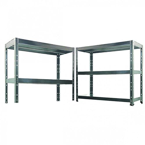 - Grima - Scaffale alto e resistente realizzato in metallo zincato. Dimensioni: 40 x 195 cm. Carico massimo: 1000 kg
