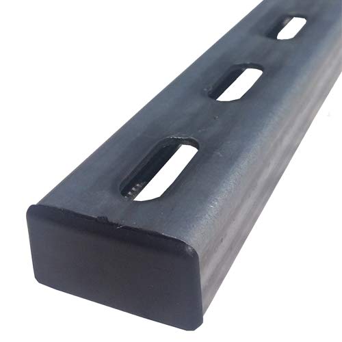 21mm Black Plastic END CAPS for Light Channel (Pack of 100)