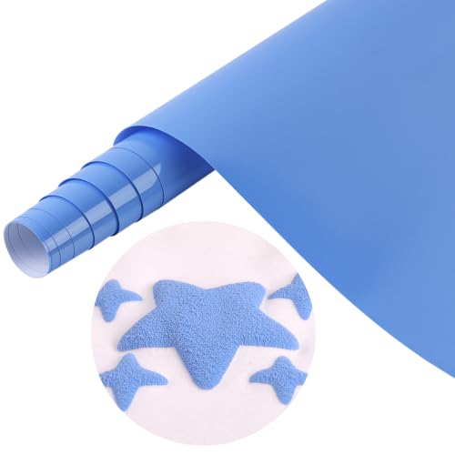 Tintnut Puff Vinyl Heat Transfer - 10inches x 6ft 3D Cornflower Blue...