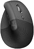 Mouse inalámbrico ergonómico vertical Logitech Lift - Grafito | Conexión por Bluetooth o receptor Logi Bolt USB-A incluido, clics silenciosos, 4 de 6 botones personalizables, compatible con Windows y Mac 2