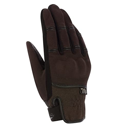Oxford Segura, Paar Motorradhandschuhe Maverick Brown-Black, M/9