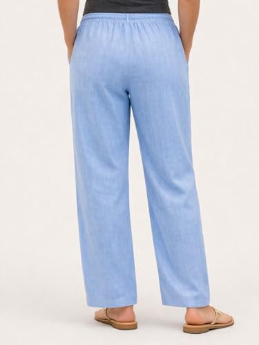 Image of Women Drawstring Waist Pants Casual Fit |Solid Pattern | Bottom Wear