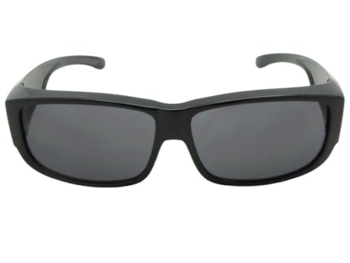 Non Polarized Fit Over Sunglasses Worn Over Eyewear For Men And Women F272