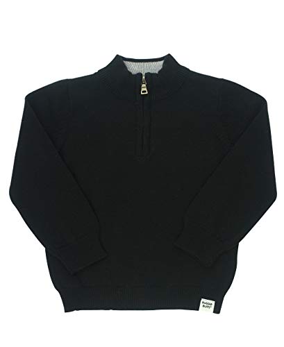 Image of RUGGEDBUTTS Baby /Toddler Boys Pullover Quarter-Zip Sweater