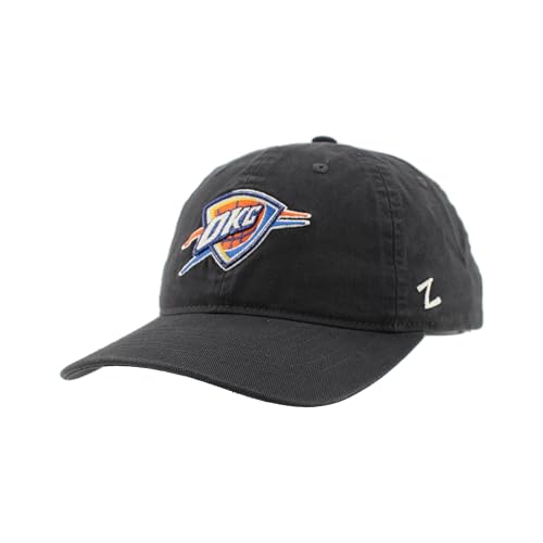 Oklahoma City Thunder NBA Officially Licensed Adjustable Hat Scholarship Icon Charcoal