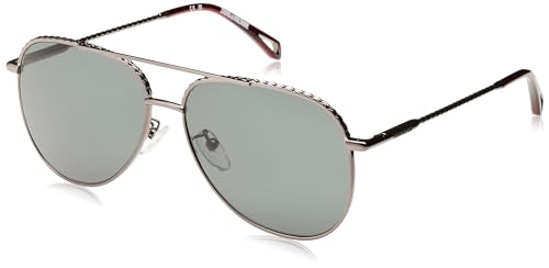 Zadig & Voltaire Sunglasses Szv378 Zadig&Voltaire Total Shiny Gun 58/14/140 Donna Occhiali