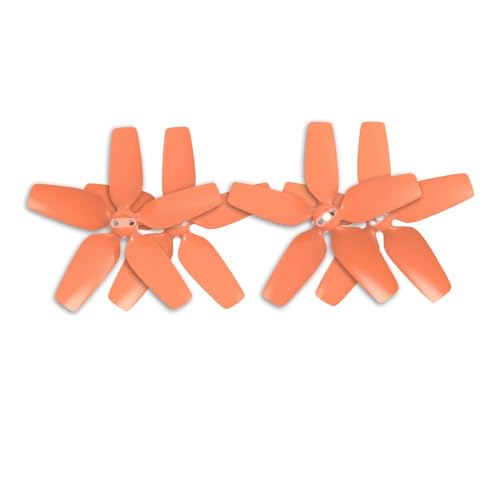 Hélices pour drone Avata couleur orange de rechange avec ventilateurs