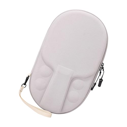 Funda para Raqueta de Tenis de Mesa, Bolsa de Pala de Carcasa Dura, Funda portátil para Raqueta de Tenis de Mesa para niños y Adultos, Juego de Entrenamiento, Escuela, Patio, Actividades en