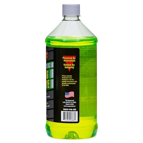 Image of TSI Supercool P46-32D-12CP PAG 46-Viscosity Plus U /V Dye Oil - 32 oz, 12 Pack