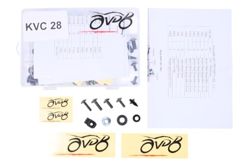 Kit visserie carénages M5 M6 pack de vis pour KAWASAKI GPZ 500S 87-93