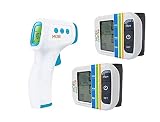 MOBI Health Automatic Wrist Blood Pressure Automatic Bp Cuff W/Large LCD Display | Monitors Pulse Ra