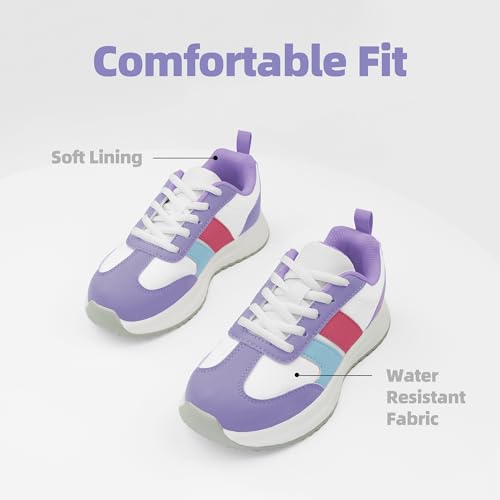AMZZPIK Little/Big Kids Retro Sneakers Lightweight and Soft Size 11C-3C2