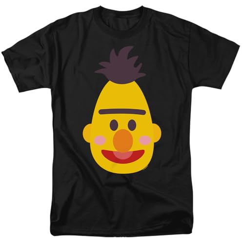 T-shirt Sesame Street Bert Kawaii un cadeau vintage original noir