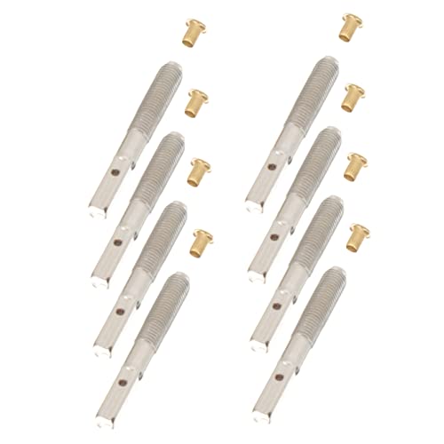 COSMEVIVI Professional Lyre Harp Parts 8pcs Lyre Tuning Pegs for Stringed Musical Instruments