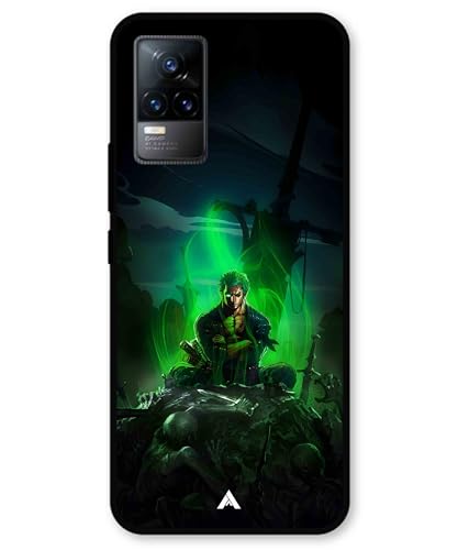 Image of Premium Anime 1 Case for Vivo Y73 (Glossy Finish) Soft-Touch Metal TPU Back Cover, Shockproof, Designer, Aesthetic Mobile Phone Case