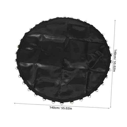 Tapis de saut trampoline rond avec crochets pour un rebond stable et fluide - 2