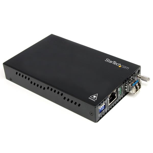 StarTech.com Convertisseur Gigabit Ethernet Fibre Optique multimode LC 1000 MB/s - 550 m