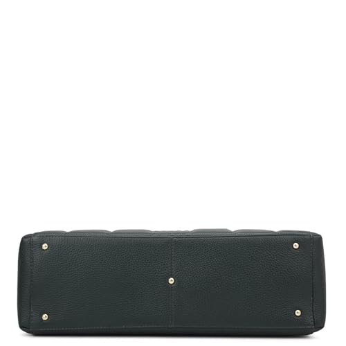 Image of Da Milano Leather Book Tote for Women (01940)