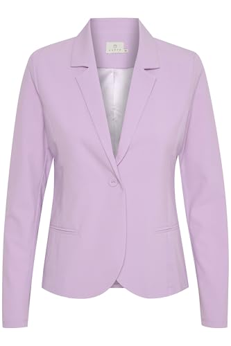 Veste blazer Jillian KAFFE femme tailleur ajusté stretch noir