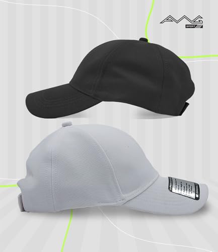 Image of AWG ALL WEATHER GEAR Baseball Cap for Men | UPF 50+ Sun Protection, Moisture-Wicking Sweat Band | Gym, Cricket, Golf Free Size for Teens, Men & Women