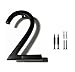 NACH HH-SDW6-BLK Shadow House Address Number - #2, Black Aluminium, 6"