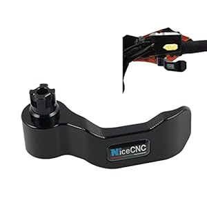 NICECNC ATV Levier d’accélérateur au Pouce Compatible avec Polaris Sportsman 450 570 1000 Touring 570 1000 Tractor Scrambler XP 1000 Aluminum